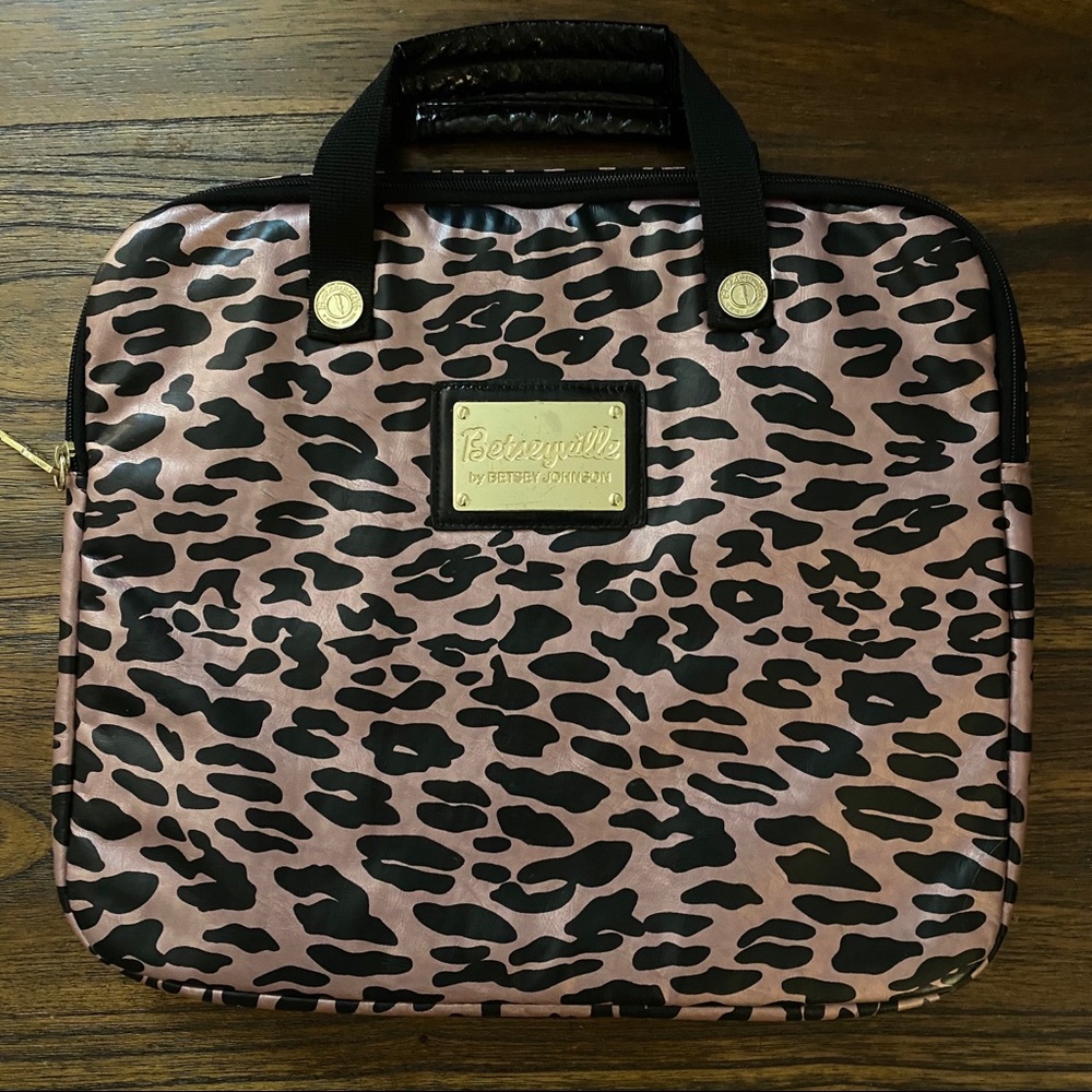 Betsey Johnson Animal Print Laptop Case